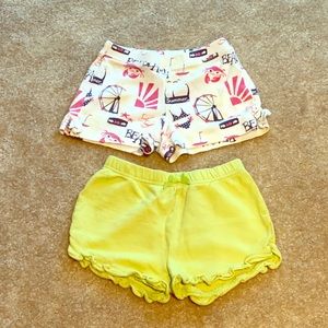 Gymboree girls size 4 shorts lot